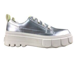 Sorel Women's Size 9 Caribou X Metallic Silver Waterproof Platform Sneaker